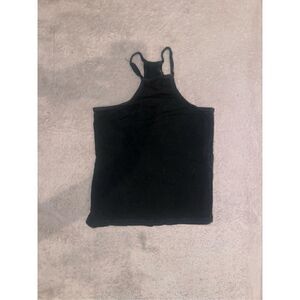 Black womens halter top tank top one size brandy melville